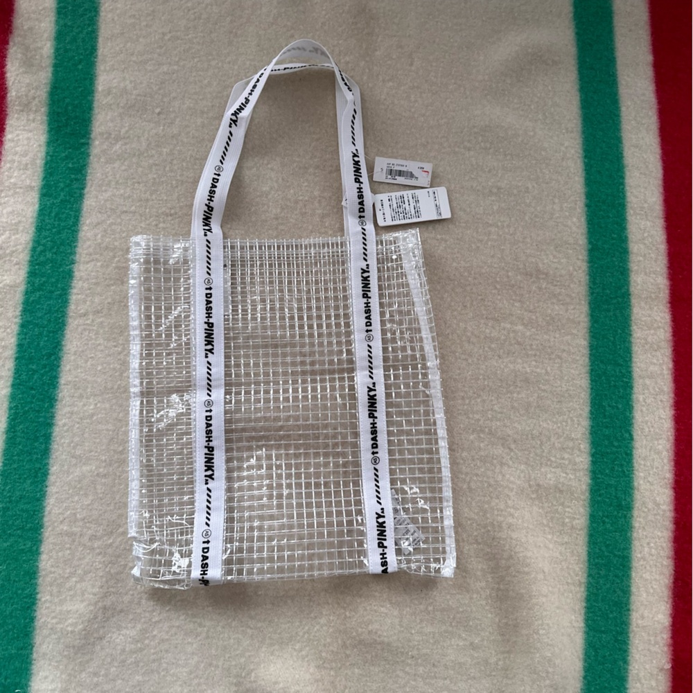 Brand new Plastic Transparent Tote Bag